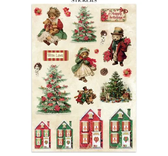 Stamperia Junk Journal Book "Classic Christmas"