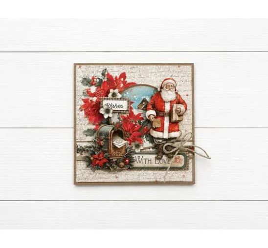 Stamperia Junk Journal Book "Classic Christmas"