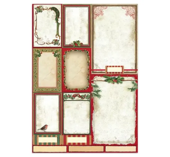 Stamperia Junk Journal Book "Classic Christmas"