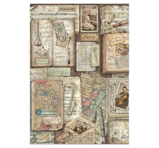 Stamperia Junk Journal Book "Symphony"