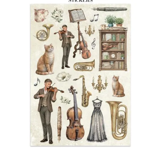 Stamperia Junk Journal Book "Symphony"