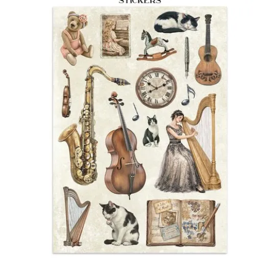 Stamperia Junk Journal Book "Symphony"