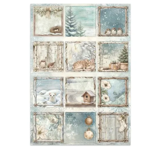 Stamperia Junk Journal Book "White Christmas"