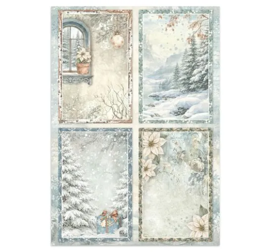 Stamperia Junk Journal Book "White Christmas"