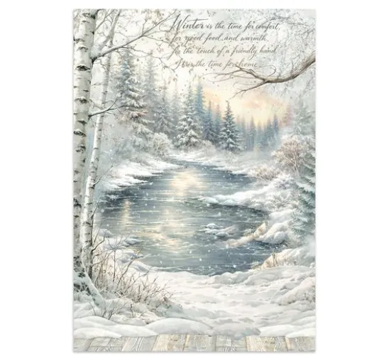Stamperia Junk Journal Book "White Christmas"