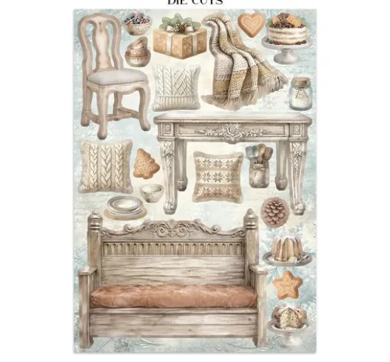 Stamperia Junk Journal Book "White Christmas"