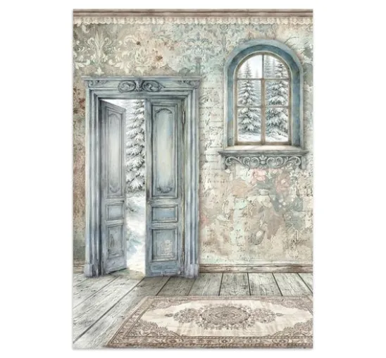 Stamperia Junk Journal Book "White Christmas"