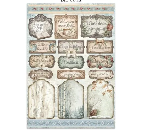 Stamperia Junk Journal Book "White Christmas"