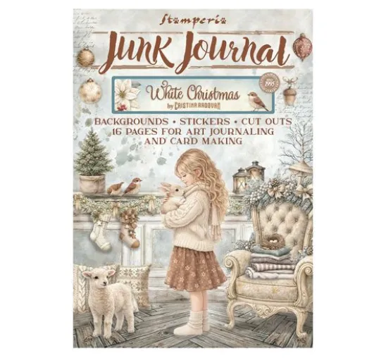 Stamperia Junk Journal Book "White Christmas"