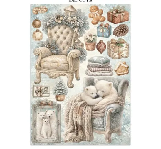 Stamperia Junk Journal Book "White Christmas"