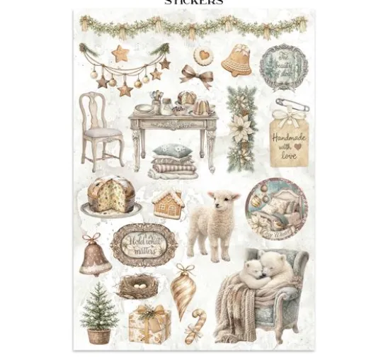 Stamperia Junk Journal Book "White Christmas"