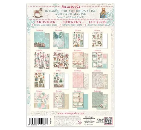 Stamperia Junk Journal Book "Winter Magic"