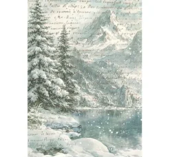 Stamperia Motiv-Strohseide Backgrounds