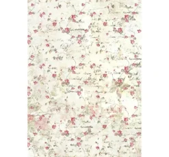 Stamperia Motiv-Strohseide Backgrounds 