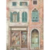 Stamperia Motiv-Strohseide "Venice City of Art - Legatoria"