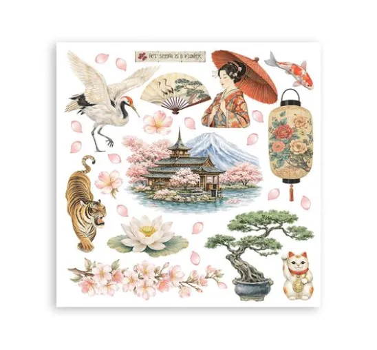 Stamperia Rub On Sortiment "Oriental Garden"