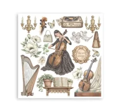 Stamperia Rub On Sortiment "Symphony"