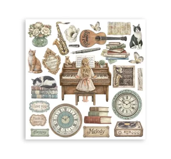 Stamperia Rub On Sortiment "Symphony"