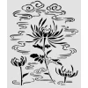 Stamperia Schablone "Oriental Garden - Lotus flower", 20 x 25 cm