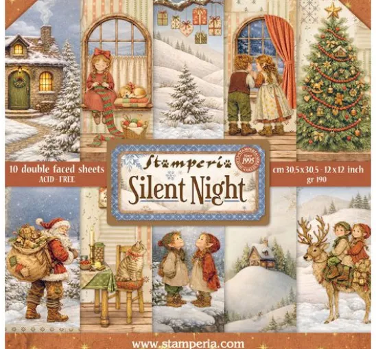 Stamperia Scrapbook-Block "Silent Night"