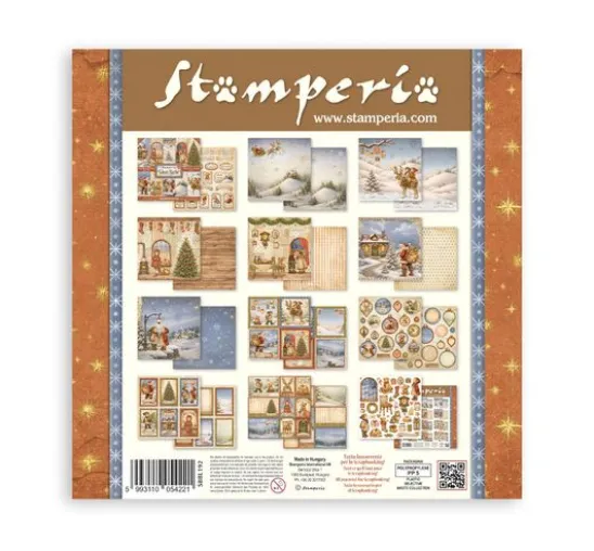 Stamperia Scrapbook-Block "Silent Night"