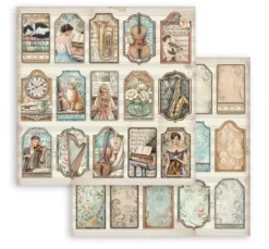 Stamperia Scrapbook-Block "Symphony"
