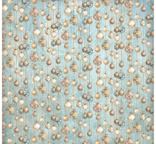 Stamperia Scrapbook-Block "White Christmas Backgrounds"
