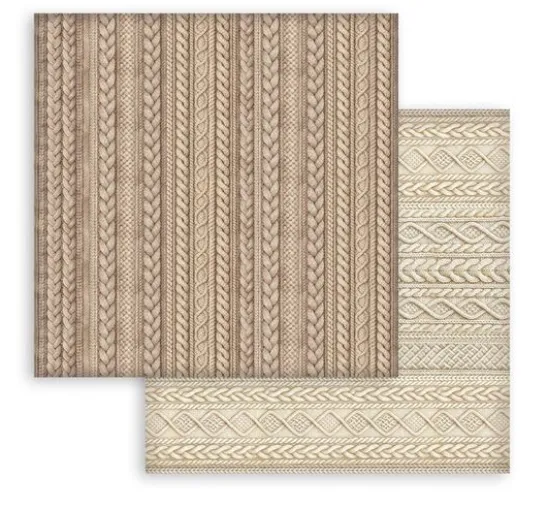 Stamperia Scrapbook-Block "White Christmas Backgrounds"