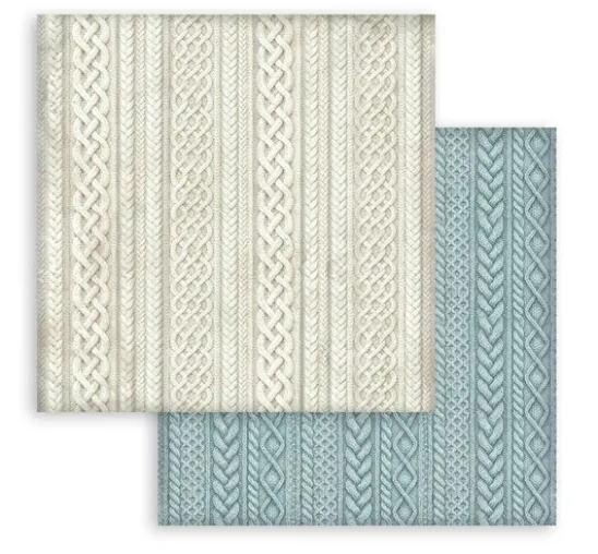 Stamperia Scrapbook-Block "White Christmas Backgrounds"