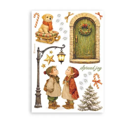 Stamperia Washi Pad "Silent Night"