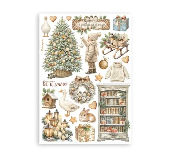Stamperia Washi Pad "White Christmas"