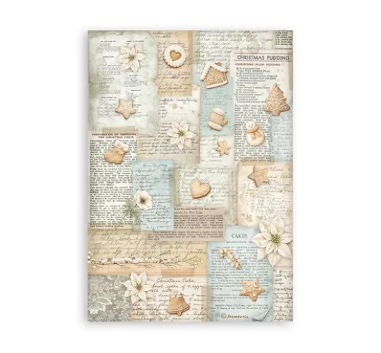Stamperia Washi Pad "White Christmas"