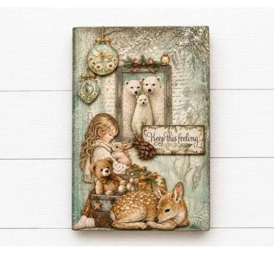 Stamperia Washi Pad "White Christmas"