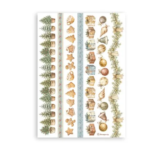 Stamperia Washi Pad "White Christmas"