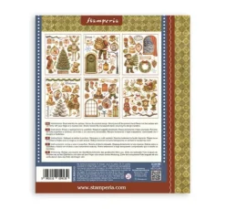 Stamperia XL Rub On Sortiment "Silent Night"