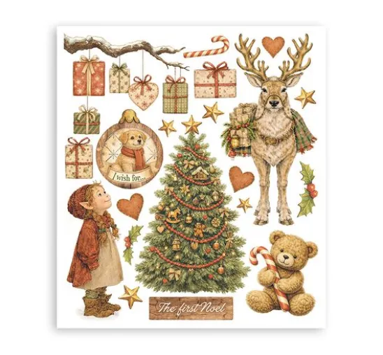 Stamperia XL Rub On Sortiment "Silent Night"