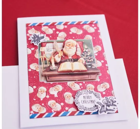 Stanzformen- und Stempel-Set "Merry Christmas"