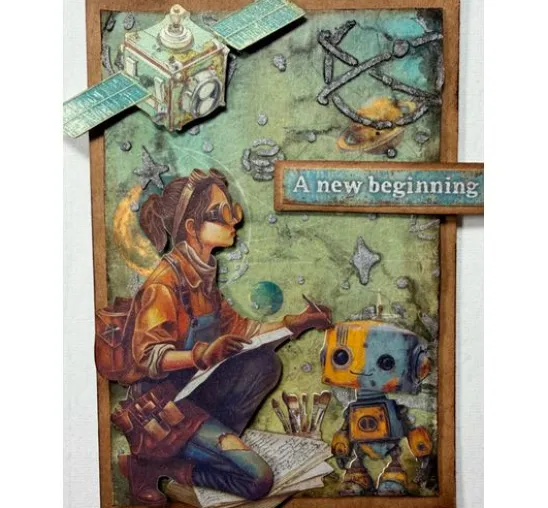 Stanzmotive "A New Beginning"