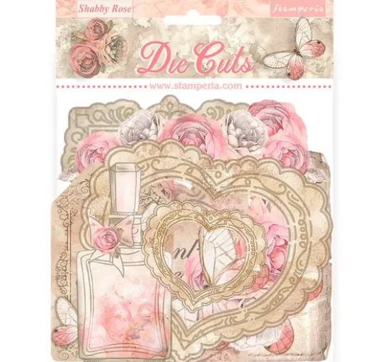 Stanzmotive "Shabby Rose"