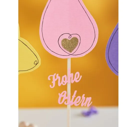 Stanzschablone "Frohe Ostern"
