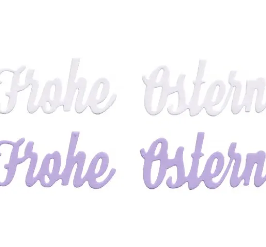 Stanzschablone "Frohe Ostern"