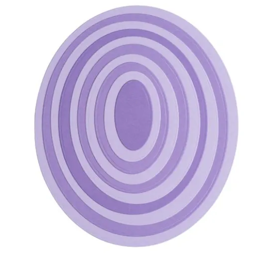 Stanzschablone "Ovale"