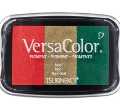 Stempelkissen Versacolor, 3 Farben sortiert, Xmas