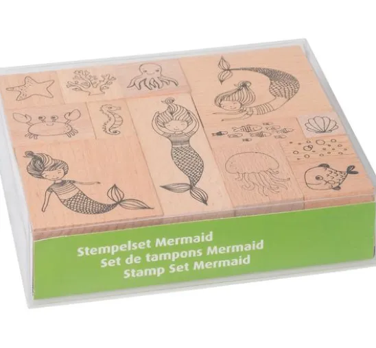 Stempel-Set "Meerjungfrau"