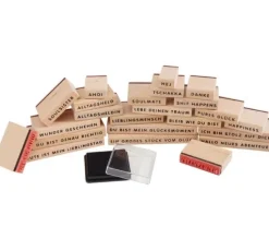 Stempel-Set XL "Happiness"
