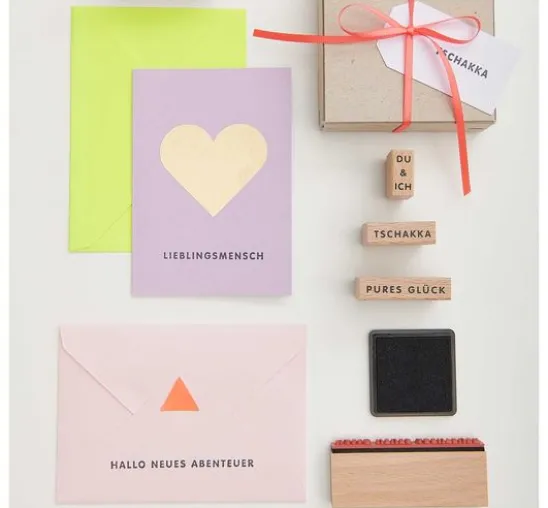 Stempel-Set XL "Happiness"