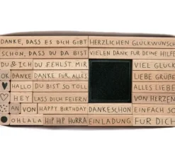 Stempel-Set XL "Liebe Grüße"