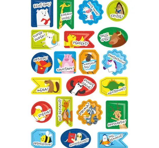 Sticker "Belohnung"