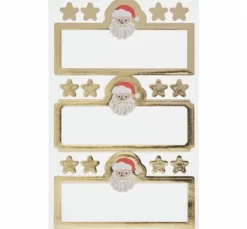 Sticker "Etiketten Santa"