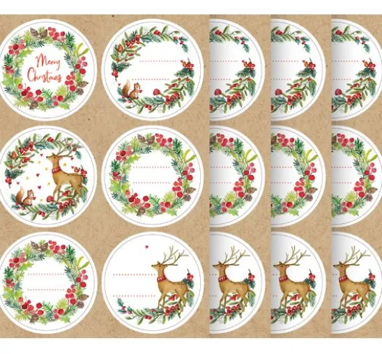 Sticker "Natural Christmas"